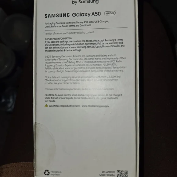 Samsung A50 Smart Phone